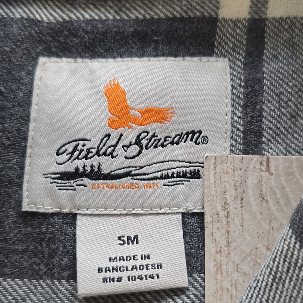 Field & Stream Boys Flannel Shirt BOYS NWT - Picture 4 of 10